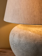 Ivory Newton Large Large Table Lamp - Image 3 of 5