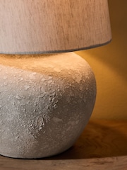 Ivory Newton Large Small Table Lamp - Image 2 of 5