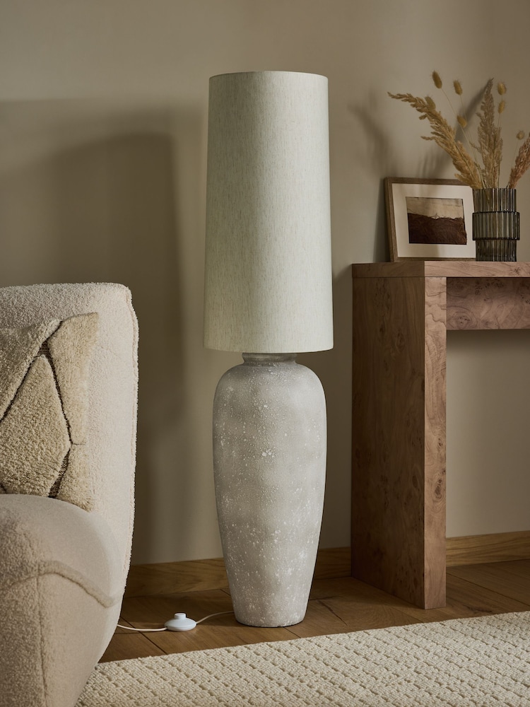 Ivory Newton Floor Lamp - Image 2 of 5