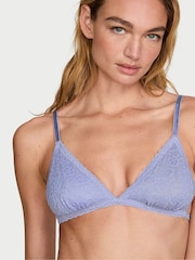 Victoria's Secret Light Lavender Purple Lace Triangle Bralette - Image 1 of 2