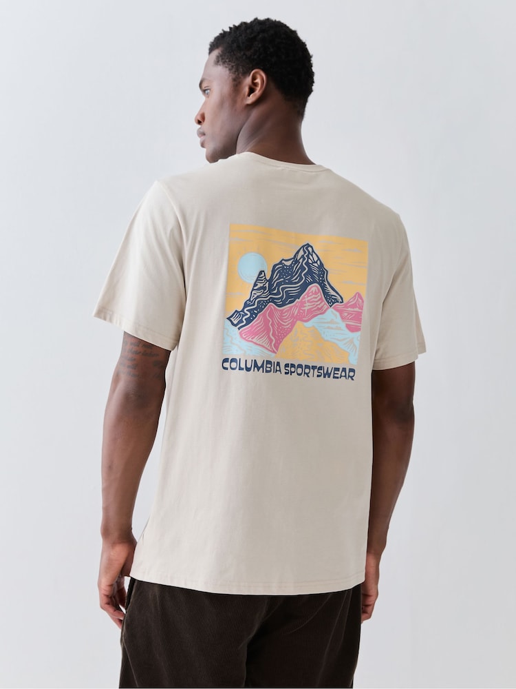 Columbia White Cream CSC™ Outdoor Back Graphic T-Shirt - Image 1 of 5