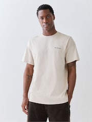 Columbia White Cream CSC™ Outdoor Back Graphic T-Shirt - Image 3 of 5