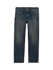 Šedá - Wrangler Frontier Straight Fit Jeans - Obrázek 6 z 8
