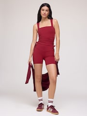 OSIA Red Signature Cycling Shorts - Image 2 of 4