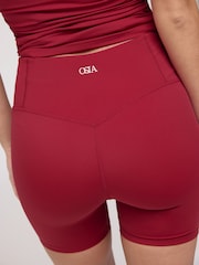 OSIA Red Signature Cycling Shorts - Image 4 of 4
