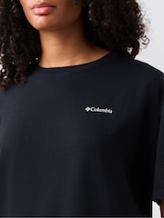Columbia Black Chrome Rolling Bend™ Graphic Oversized T-Shirt - Image 4 of 4