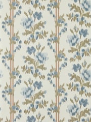 Sanderson Ether Blues Highgrove Apothecary Rose A4 Wallpaper Sample - Image 1 of 1
