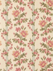 Sanderson Rose Chintz Highgrove Apothecary Rose A4 Wallpaper Sample - Image 1 of 1