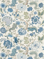 Sanderson Tetbury Blue Highgrove Salisbury A4 Wallpaper Sample - Image 1 of 1