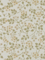 Sanderson Lichen Highgrove Silver Lime A4 Wallpaper Sample - Image 1 of 1
