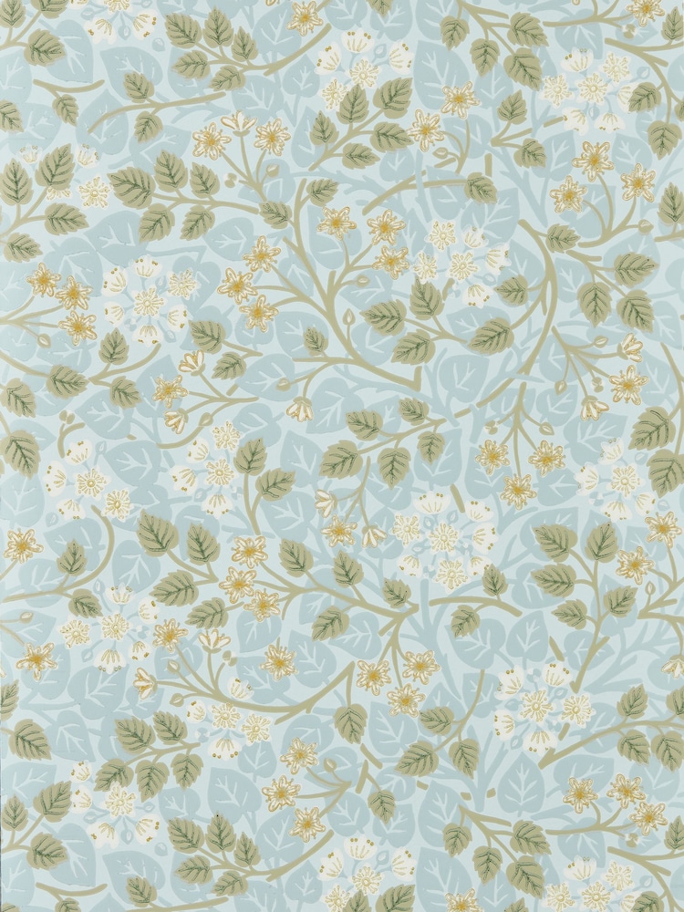 Sanderson Mineral/Gooseberry Highgrove Silver Lime A4 Wallpaper Sample - Image 1 of 1 Sanderson Mineral/Gooseberry Highgrove Silver Lime A4 Wallpaper Sample - Image 1 of 1