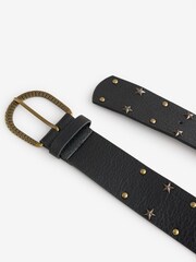 Rockett St George Black Star Stud Belt - Image 6 of 7