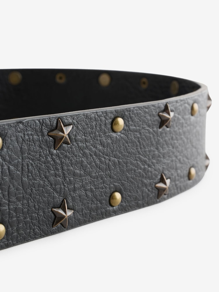 Rockett St George Black Star Stud Belt - Image 7 of 7
