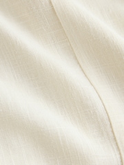 Blanco crudo - Linen Rich Square Neck Shift Mini Dress - Imagen 8 de 8