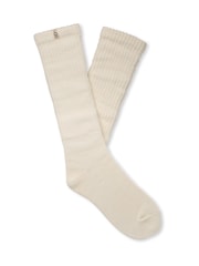 UGG Beige UGG Tyla Slouchy Crew II Socks - Image 1 of 2