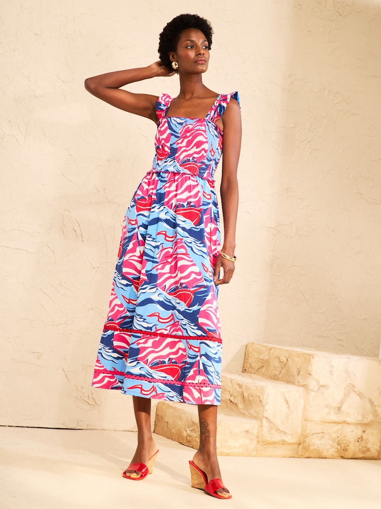 Love & Roses Pink Dress - Image 1 of 4