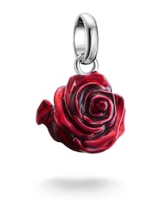 Thomas Sabo Red Charm Connect Rose Blossom Pendant - Image 1 of 4