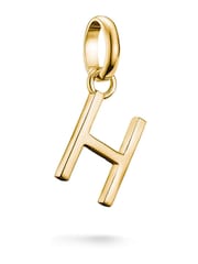Thomas Sabo Gold Charm Connect letter H Pendant - Image 1 of 2