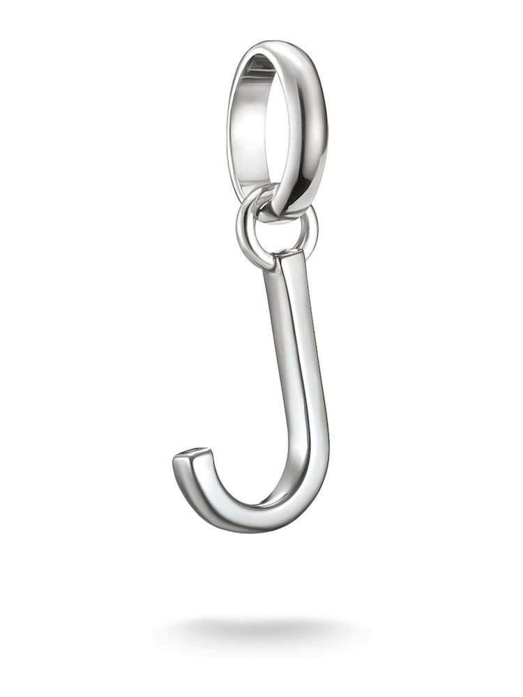 Thomas Sabo Silver Charm Connect letter J Pendant - Image 1 of 2