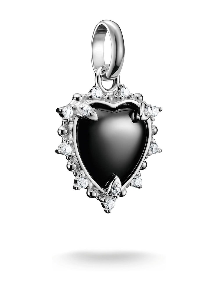 Thomas Sabo Black Charm Connect Vintage Heart Pendant - Image 1 of 5