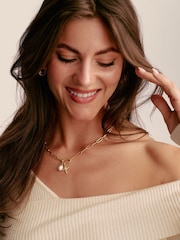 Thomas Sabo Gold Tone Charm Connect Vintage Cross Pendant - Image 3 of 4