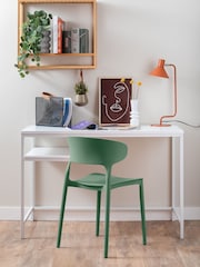 Leitmotiv Dark Green Fain Dining Chair - Image 1 of 5