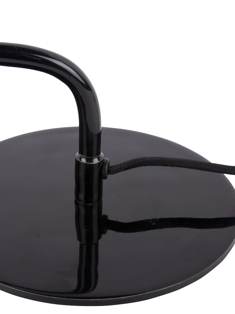 Present Time Black Twist Table Lamp - Image 4 of 4 Present Time Black Twist Table Lamp - Image 4 of 4