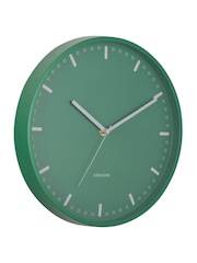 Present Time Retro Green Cool Retro Wall Clock - Image 3 of 5