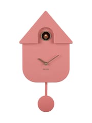 Karlsson Rose Tan Oro Modern Cuckoo Wall Clock - Image 2 of 4