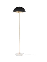 Leitmotiv Black Waved Floor Lamp - Image 2 of 4
