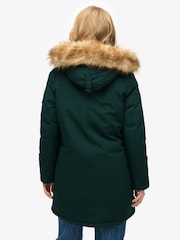 Casaco Parka Superdry Everest de Pele Sintética - Imagem 2 de 8