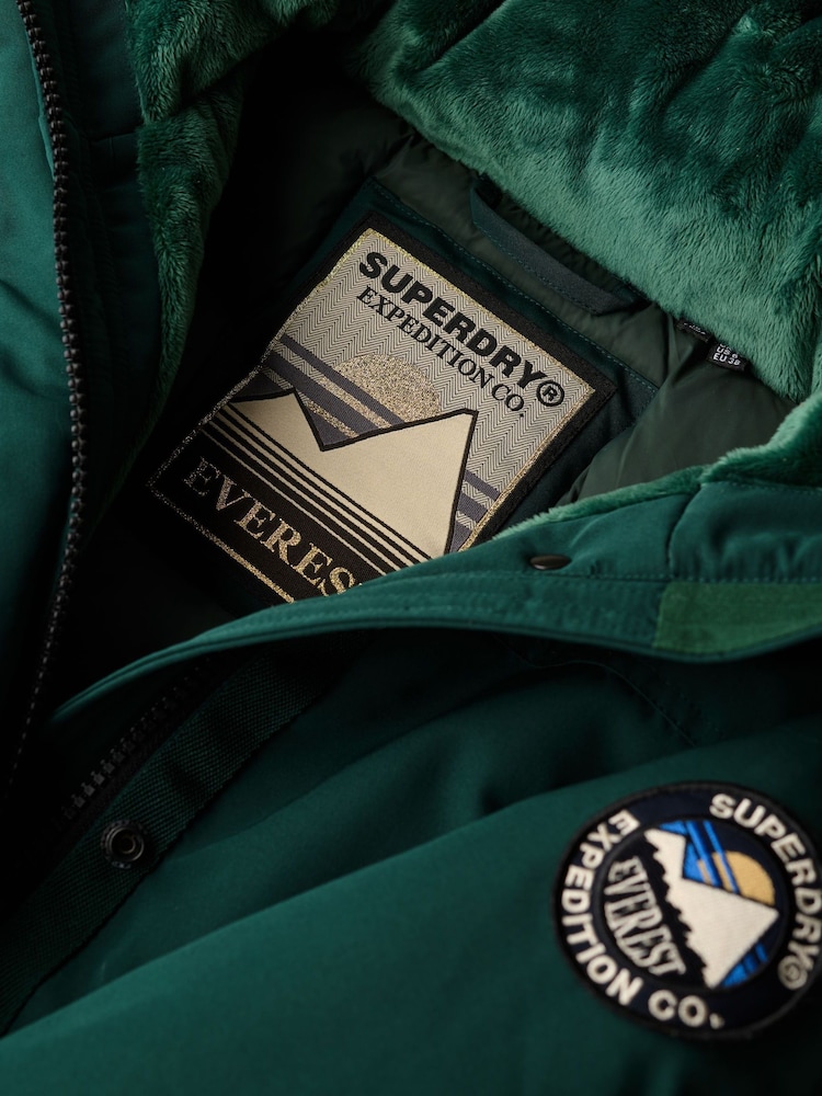 Casaco Parka Superdry Everest de Pele Sintética - Imagem 8 de 8