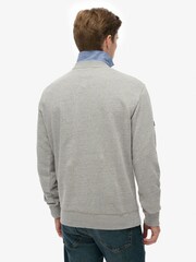 Superdry Grey Utility Loose Sweat Top - Image 3 of 7