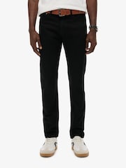 Superdry Black Cotton Vintage Slim Jeans - Image 1 of 8