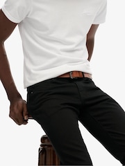 Superdry Black Cotton Vintage Slim Jeans - Image 5 of 8