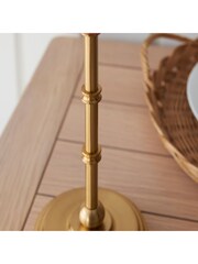 Gallery Home Brass Danny Rechargeable Table Lamp Base Aged - Image 3 of 6