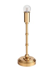 Gallery Home Brass Danny Rechargeable Table Lamp Base Aged - Image 6 of 6