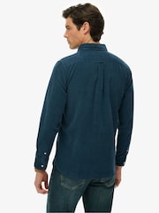 Superdry Blue Classic Needle Cord Shirt - Image 2 of 7