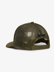 Superdry Green Mesh Cord Trucker Cap - Image 3 of 5