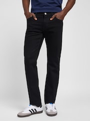 Wrangler Black Daren Straight Fit Jeans - Image 1 of 6