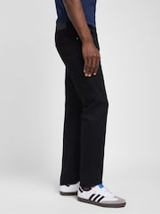 Wrangler Black Daren Straight Fit Jeans - Image 4 of 6