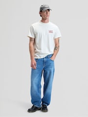 Lee Cream Vinyl Back Print T-Shirt - Image 3 of 8