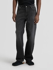Lee Black Asher Loose Straight Fit Jeans - Image 1 of 6