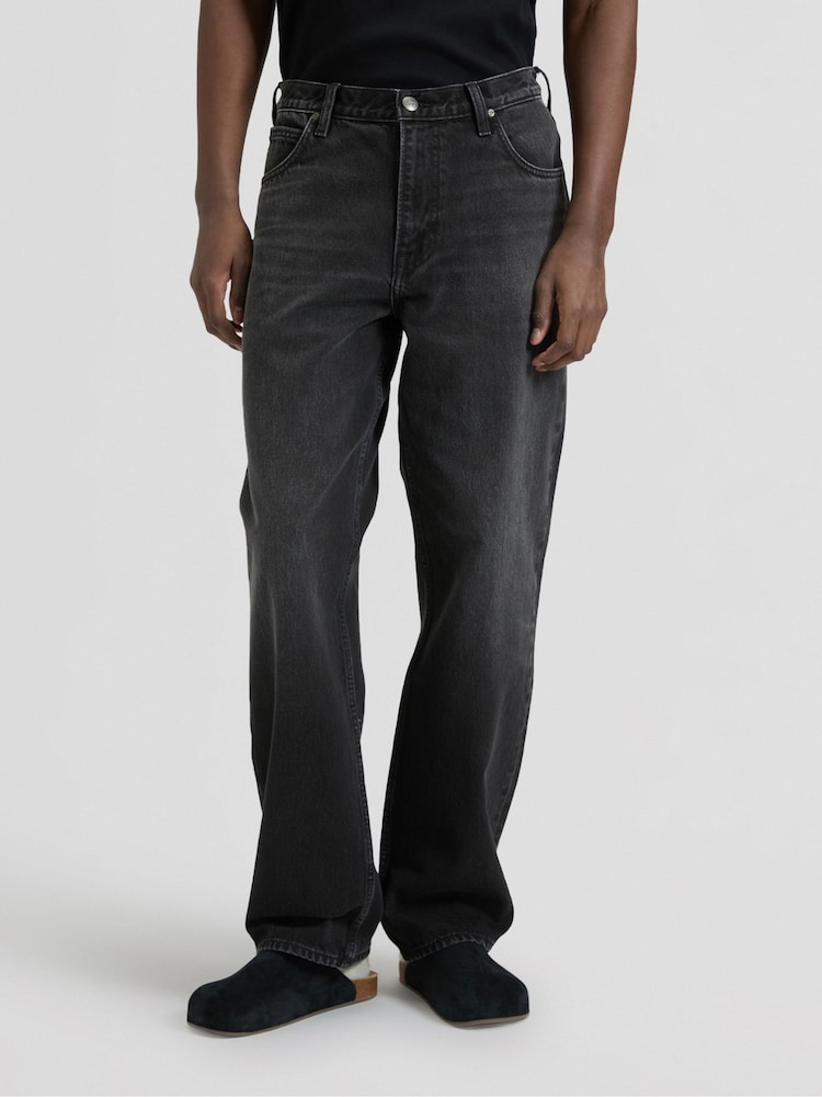 Lee Black Asher Loose Straight Fit Jeans - Image 1 of 6