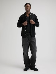 Lee Black Asher Loose Straight Fit Jeans - Image 2 of 6