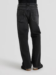 Lee Black Asher Loose Straight Fit Jeans - Image 3 of 6