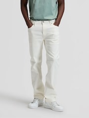 Lee White West Regular Straight Fit Jeans - Image 1 of 6