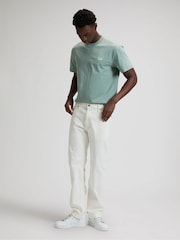 Lee White West Regular Straight Fit Jeans - Image 3 of 6