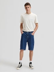 Lee Blue Asher Loose Shorts - Image 3 of 6