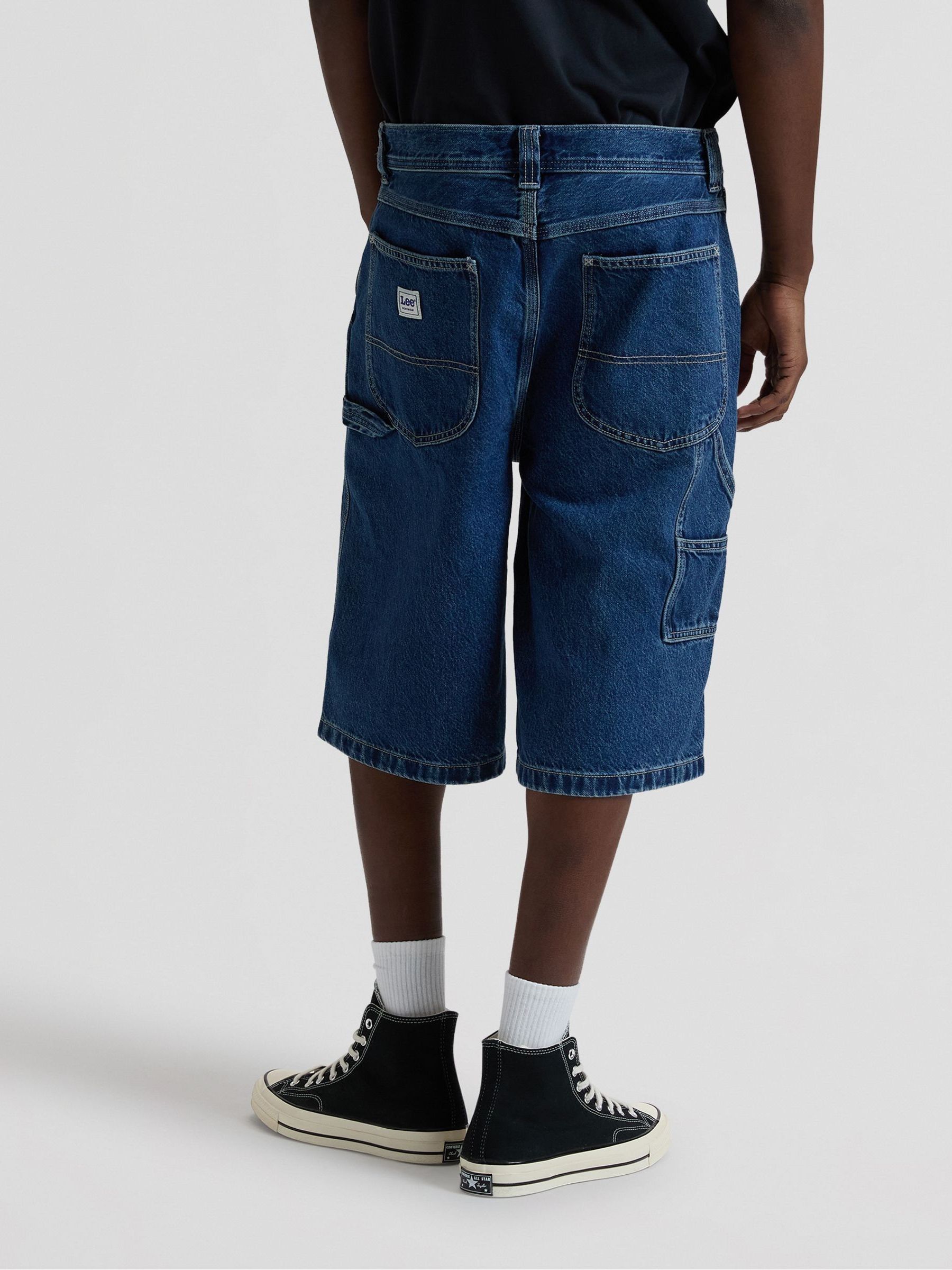Buy Lee Sky Blue Workwear Carpenter Skater Shorts from Next USA